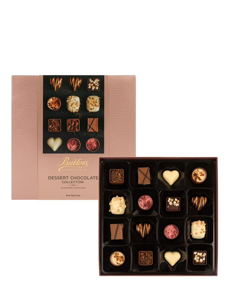 Butlers dessert chocolate collection 240g, imported from the UK