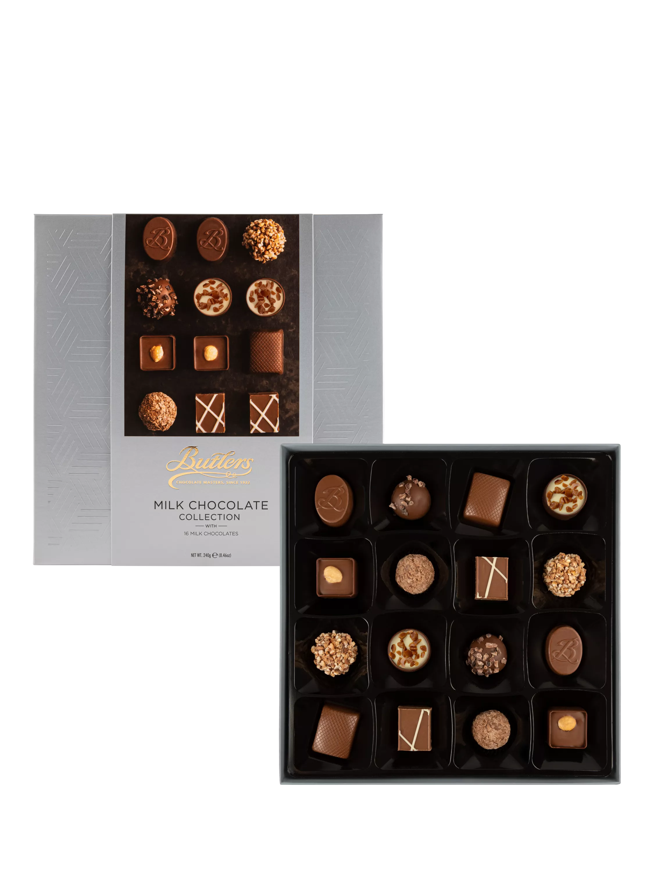 Butlers milk chocolate collection 240g - British product