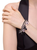 Marc Jacobs Mini Icon Charm Bracelet silver multi - British product