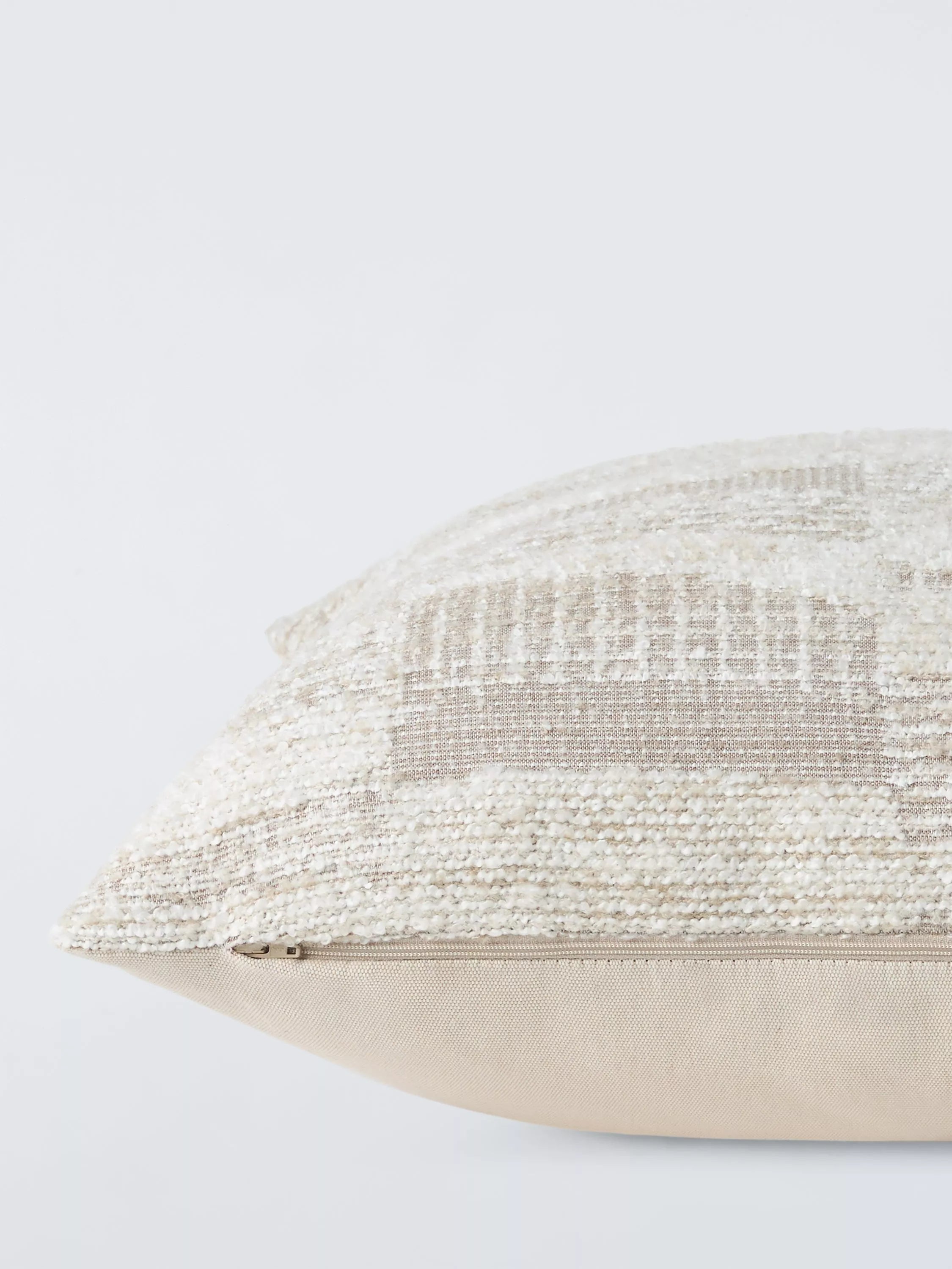 John Lewis distressed boucle cushion 50x50 - British product