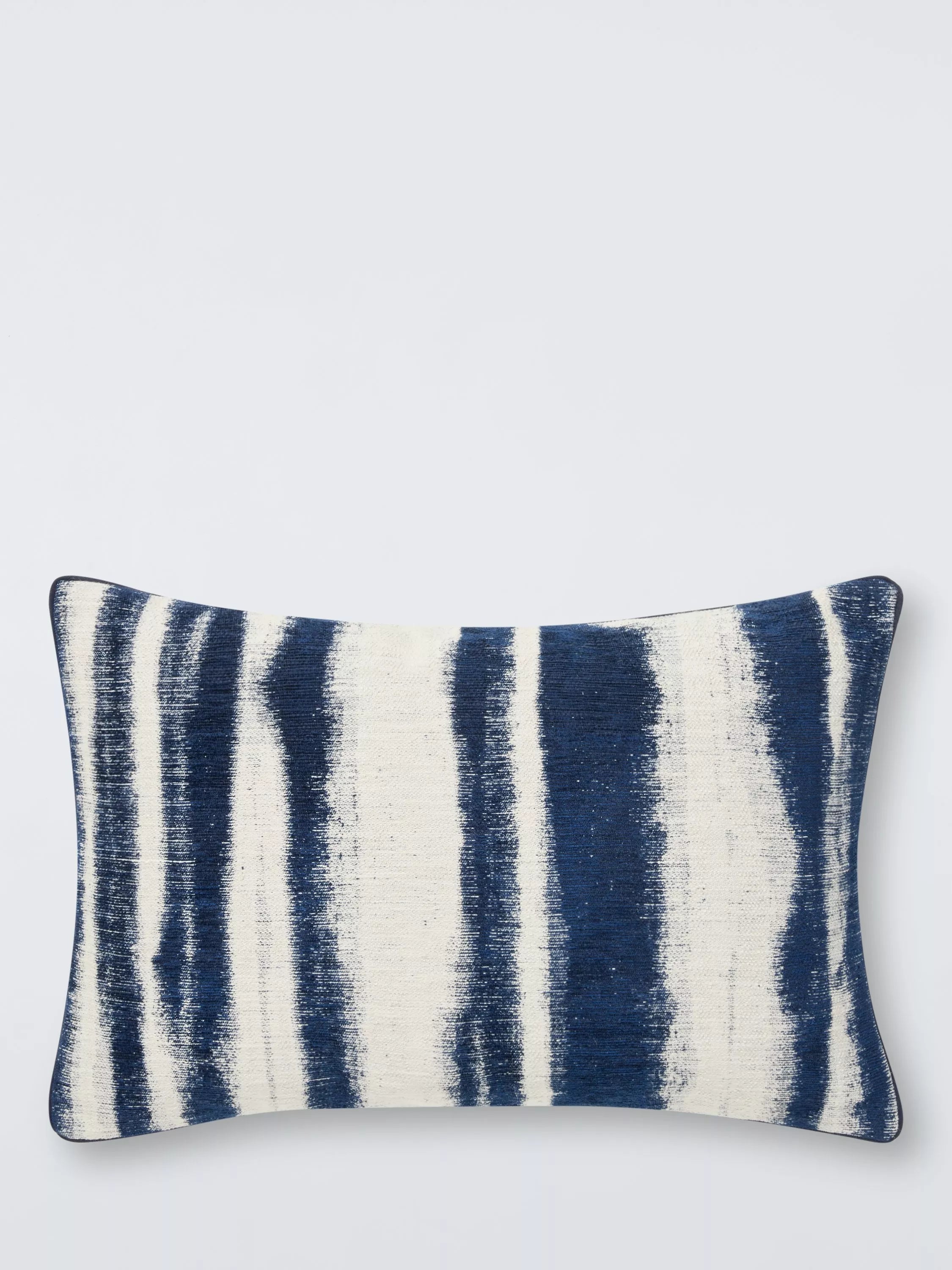 John Lewis Ombre Cushion, Avocado, Indigo