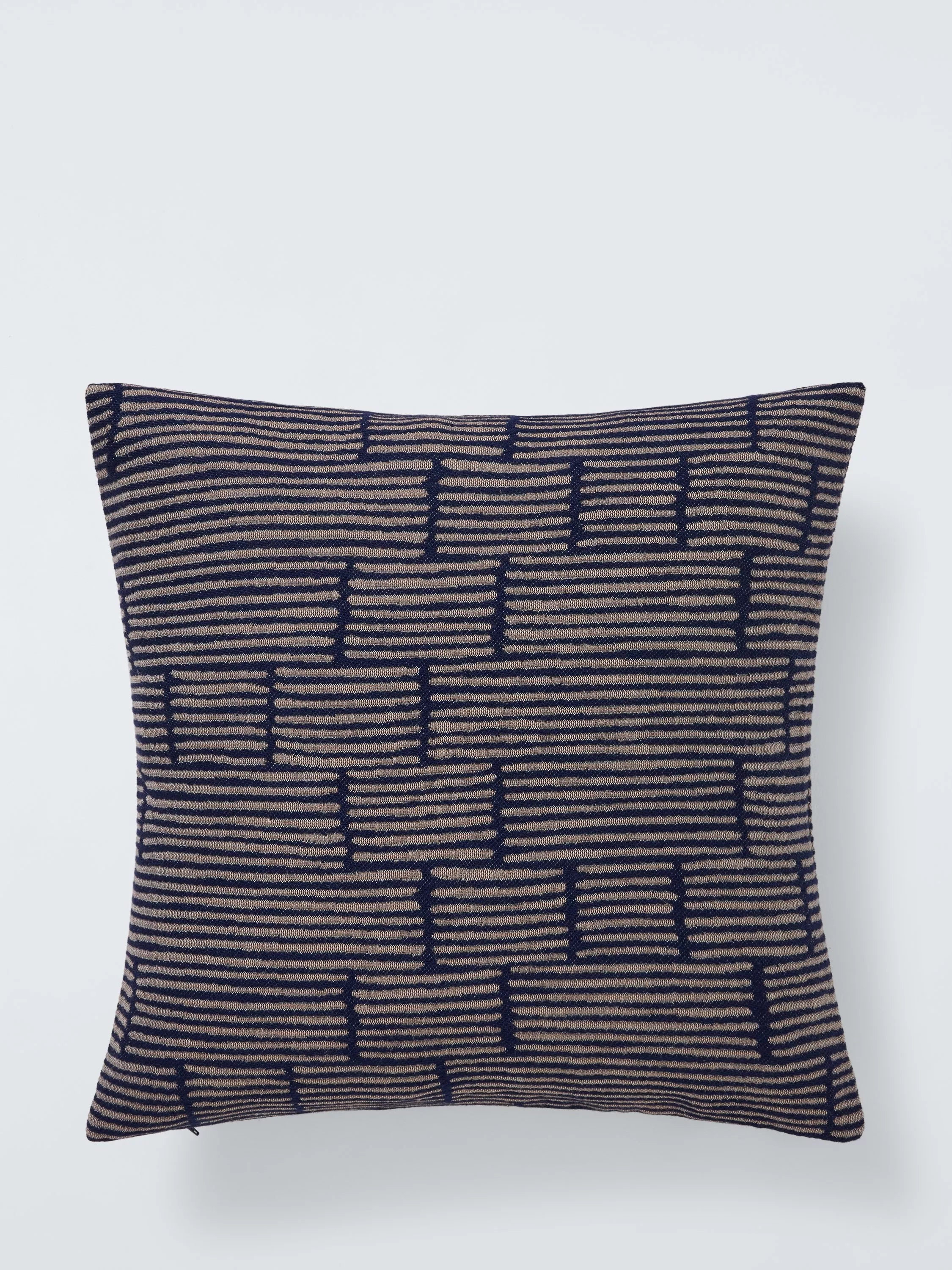 John Lewis Reflection cushion indigo, UK version