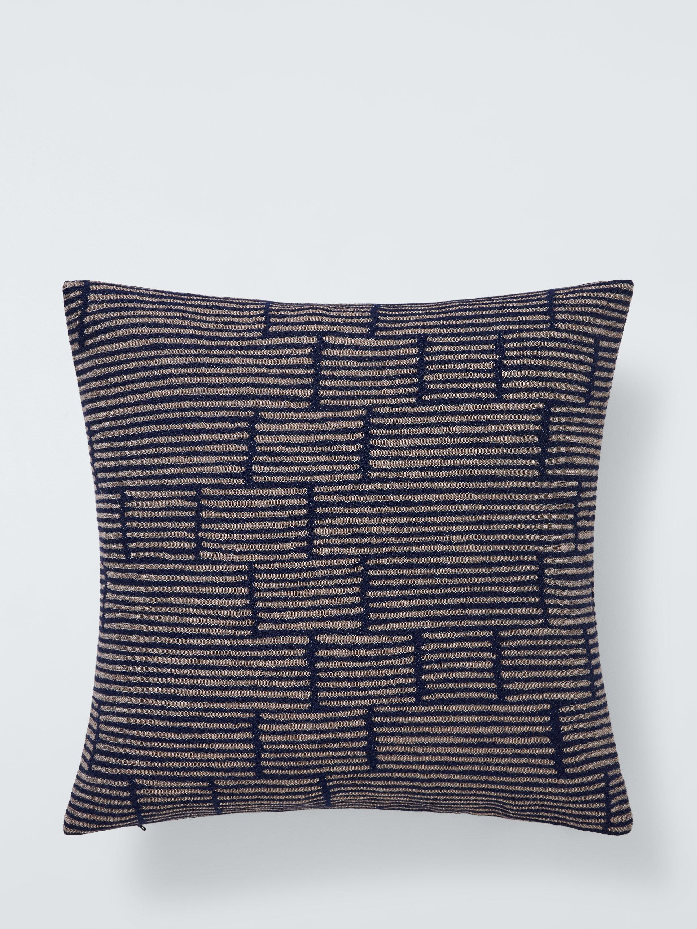 John Lewis Reflection cushion indigo, UK version