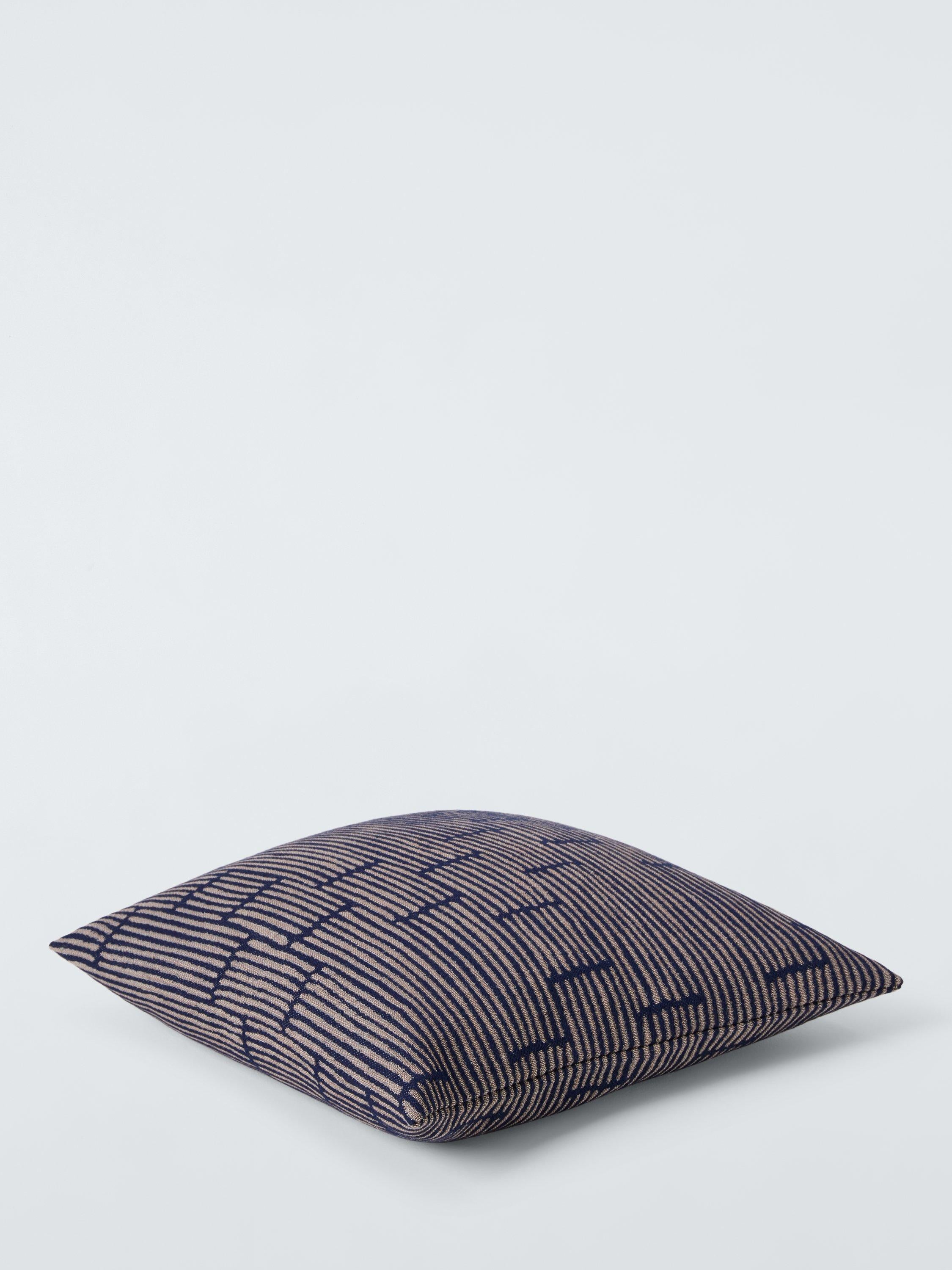 John Lewis Reflection cushion indigo, UK version