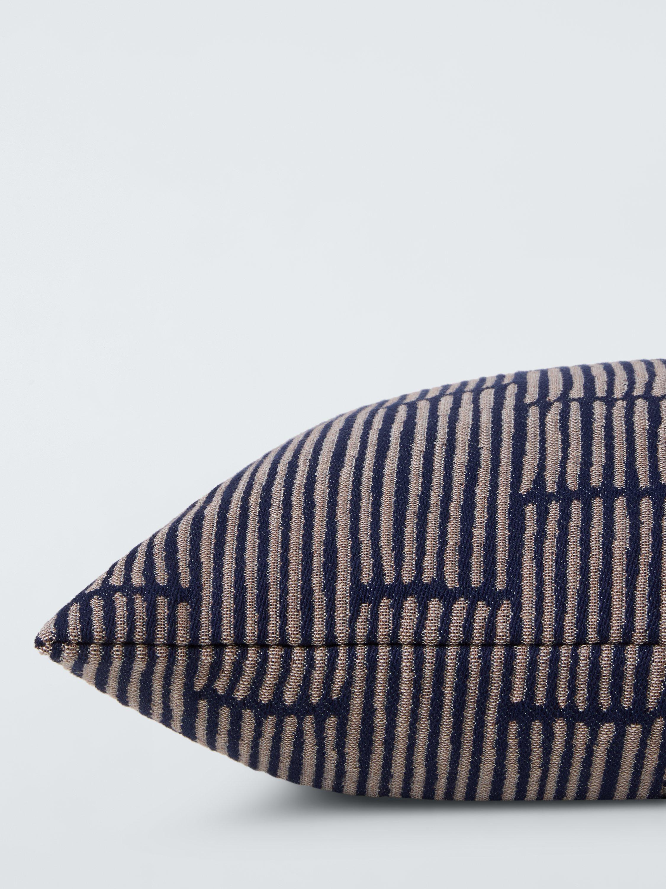 John Lewis Reflection cushion indigo, UK version