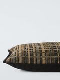 John Lewis rustic check cushion graphite - UK version