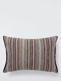John Lewis rustic stripe cushion pink, imported from the UK