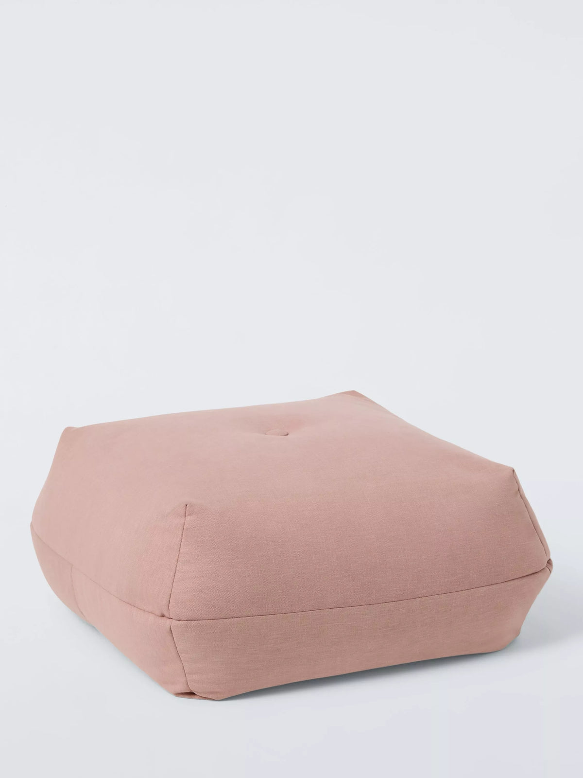 John Lewis pink square beanbag pouffe (British brand)