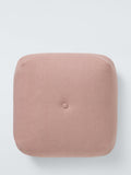 John Lewis pink square beanbag pouffe (British brand)