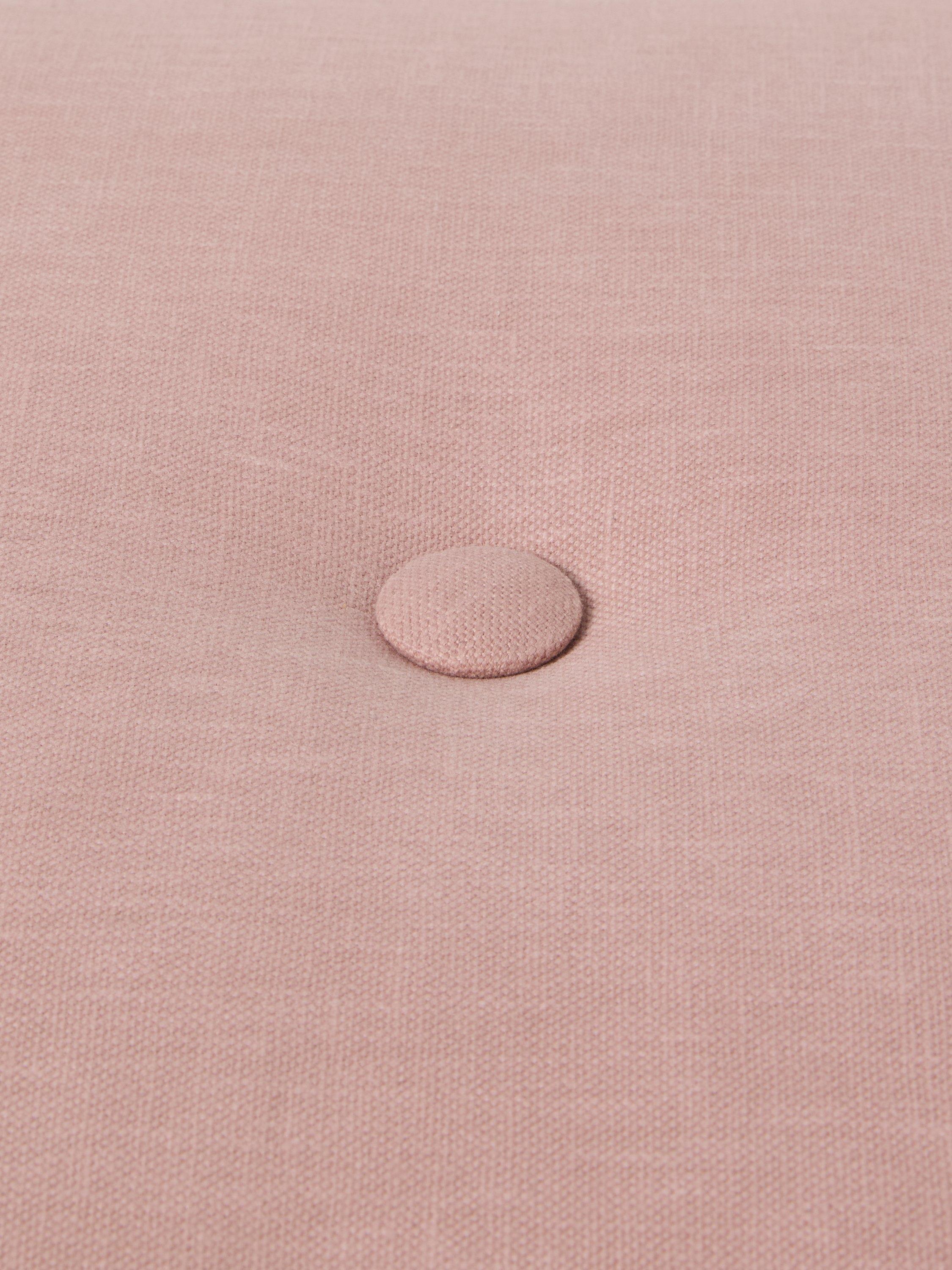 John Lewis pink square beanbag pouffe (British brand)