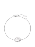 Monica Vinader Aria Adjustable Bracelet sterling silver, imported from the UK