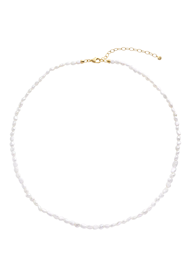 Monica Vinader keshi pearl necklace gold 41-46cm - British product