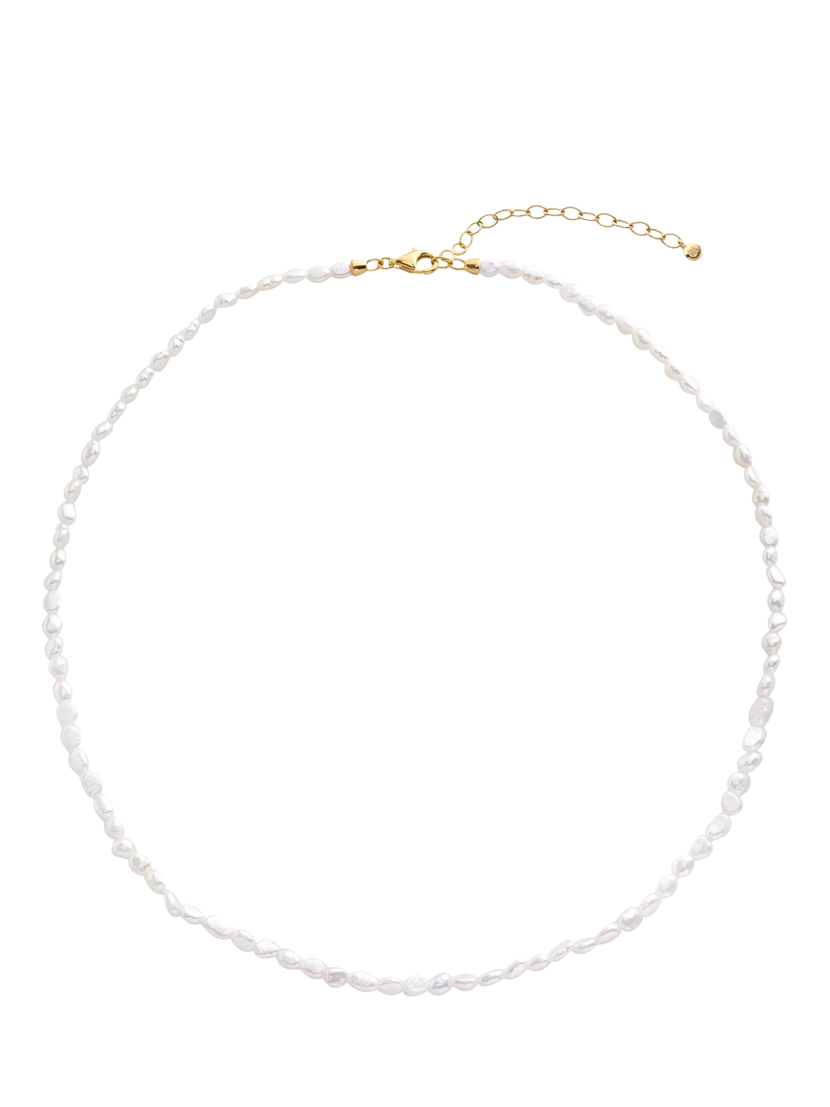 Monica Vinader keshi pearl necklace gold 41-46cm - British product