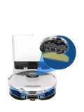 Shark Matrix Plus robot vacuum cleaner white silver, imported from the UK
