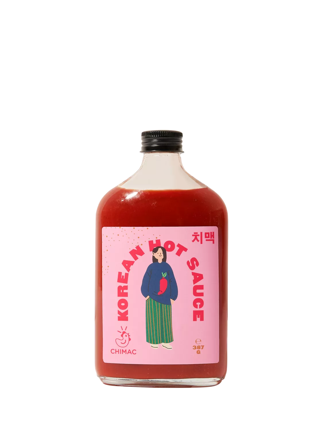 Chimac Korean hot sauce 350ml bottle - British product