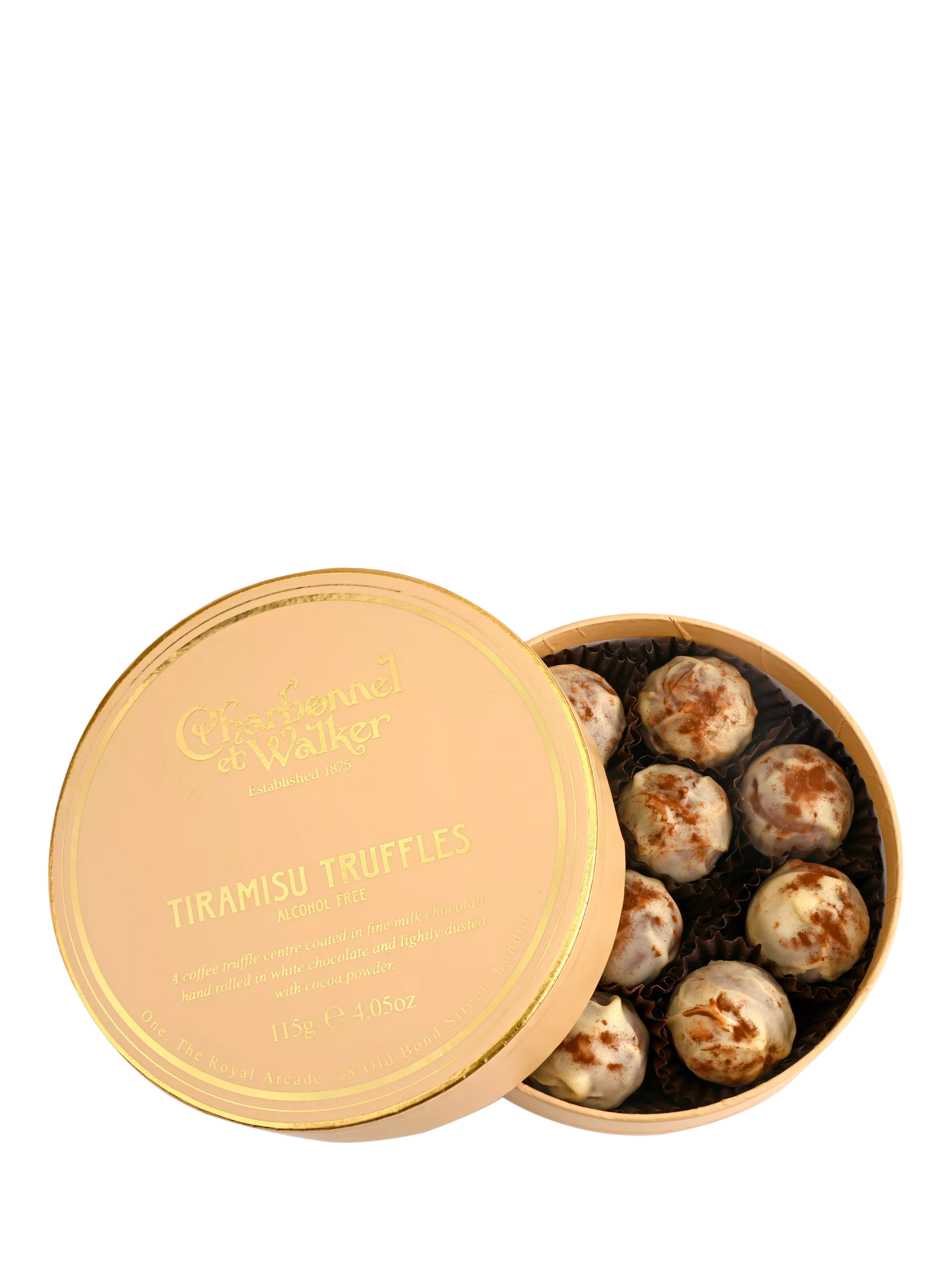 Charbonnel et Walker Tiramisu Truffles 115g, UK version