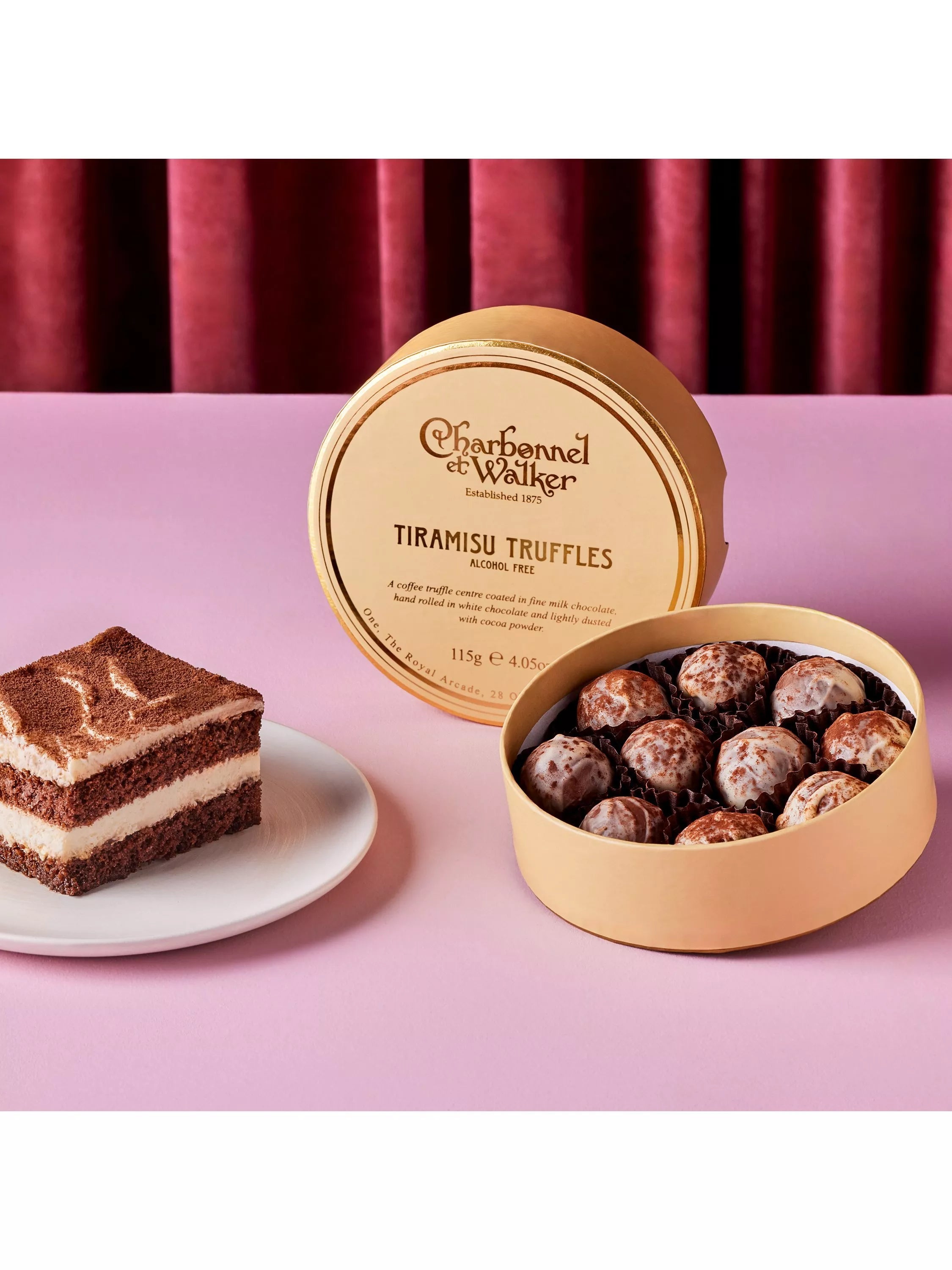 Charbonnel et Walker Tiramisu Truffles 115g, UK version