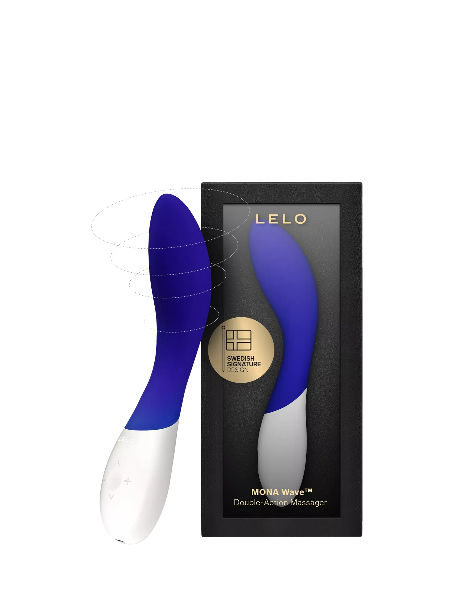 LELO Mona Wave vibrator midnight blue, UK version