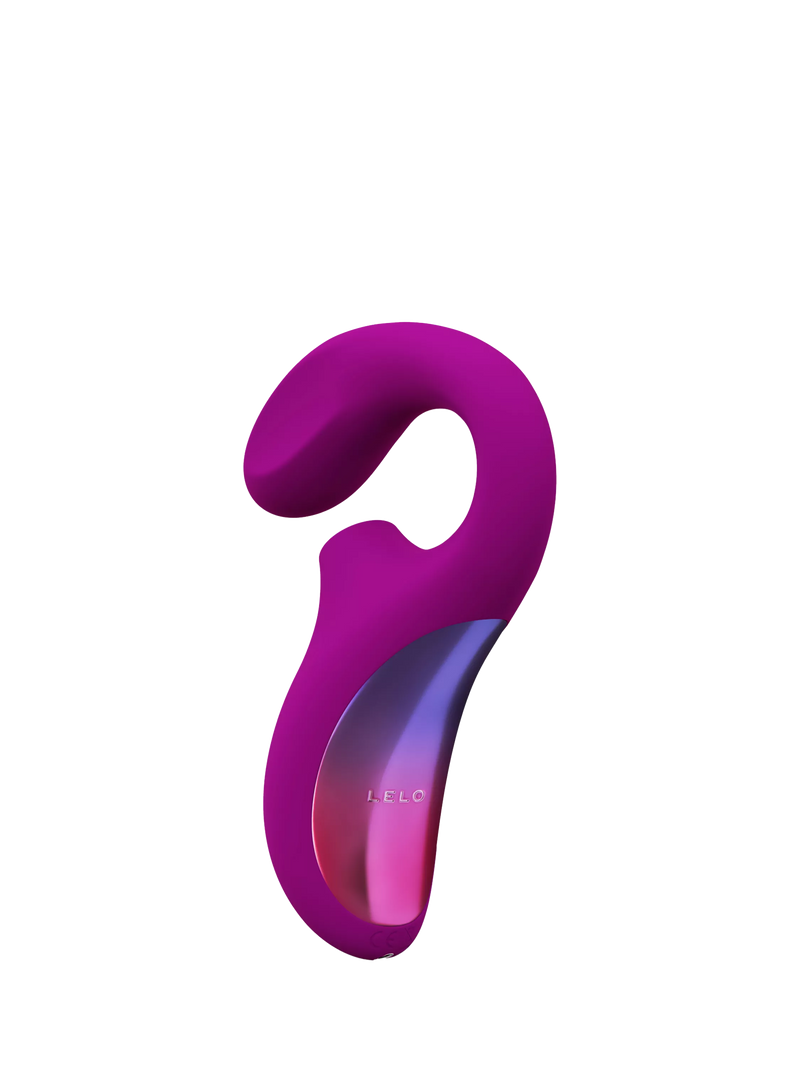 LELO ENIGMA Deep Rose dual-action sonic vibrator, UK version