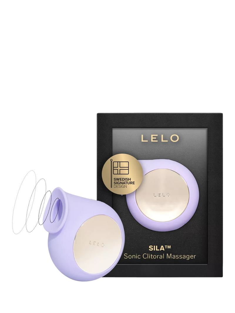 LELO SILA Lilac sucking vibrator, UK version