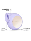 LELO SILA Lilac sucking vibrator, UK version