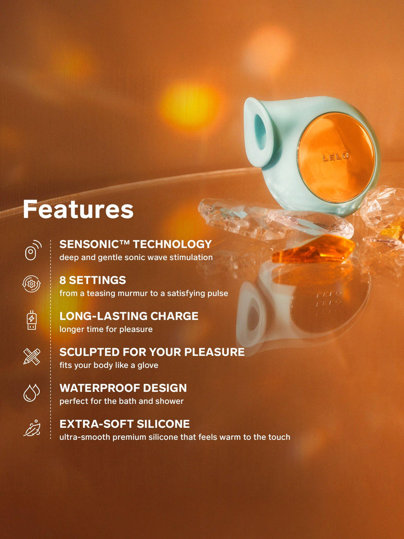 LELO SILA Lilac sucking vibrator, UK version