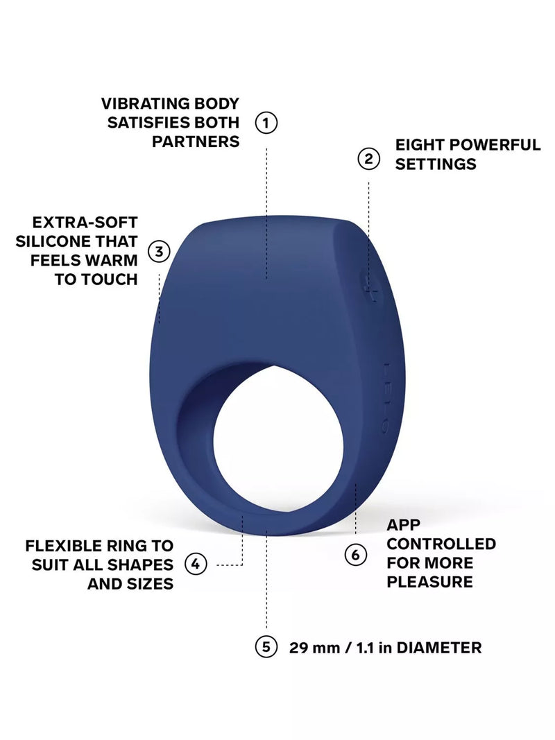 LELO TOR 3 couples vibrator Base Blue (British brand)