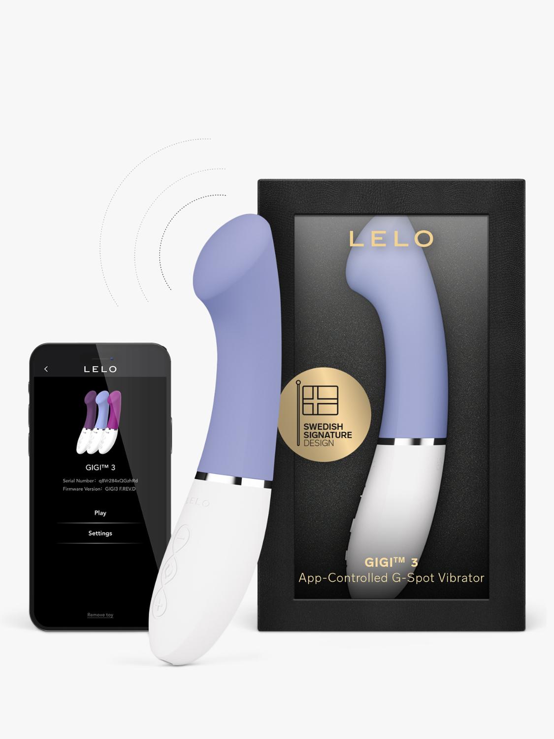 LELO GIGI 3 vibrator in blue - British product