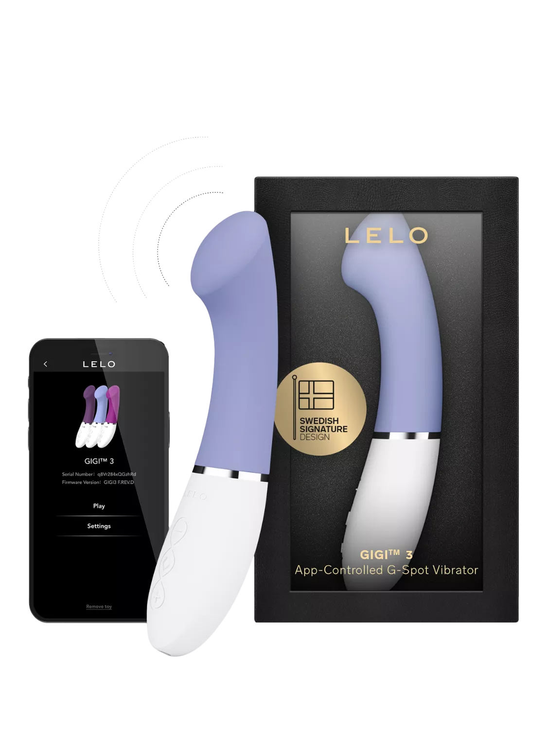 LELO GIGI 3 vibrator in blue - British product