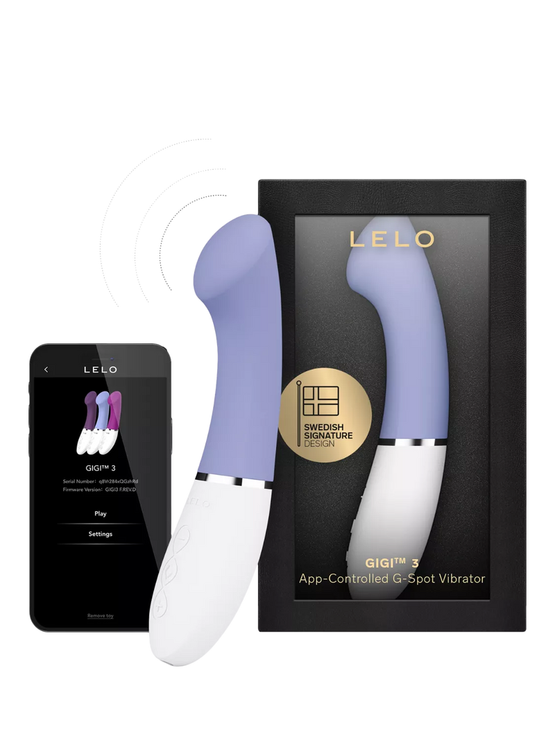 LELO GIGI 3 vibrator in blue - British product