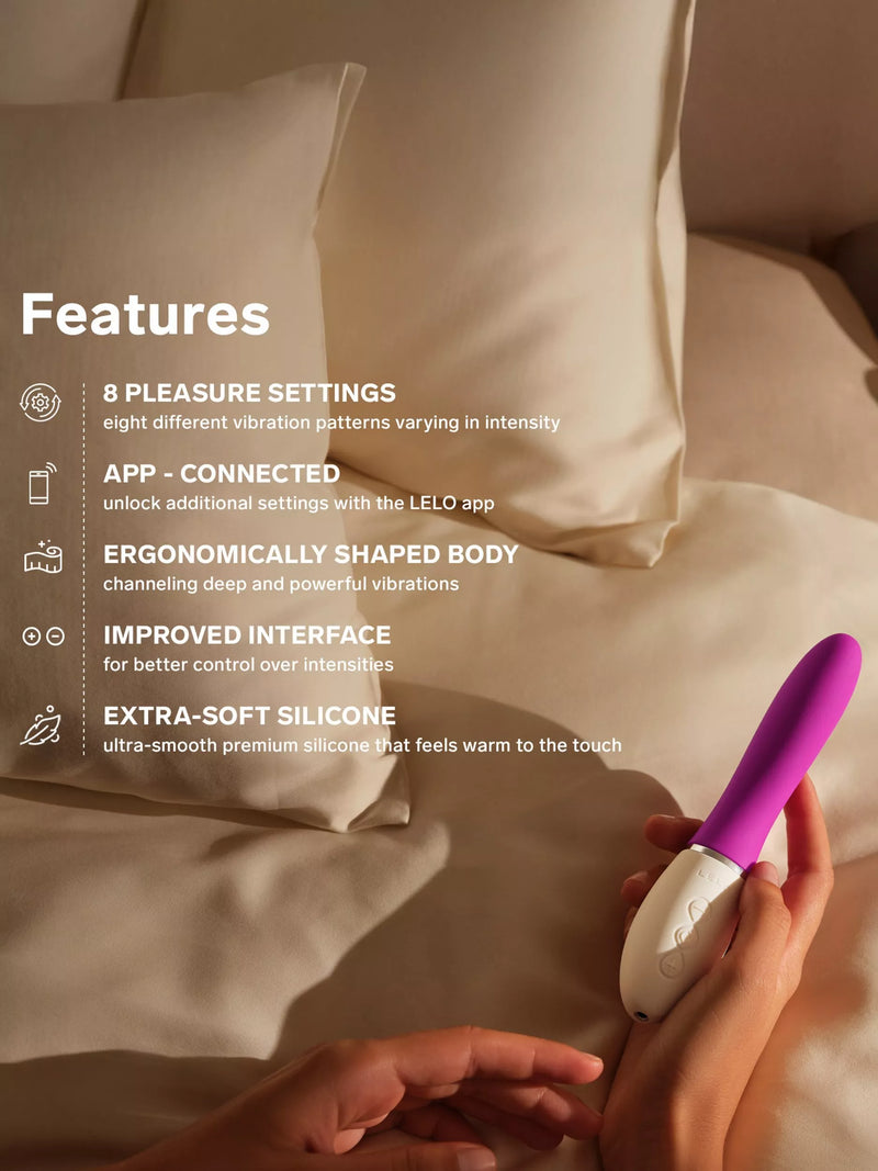 LELO LIV 3 Plum sex toy, UK version