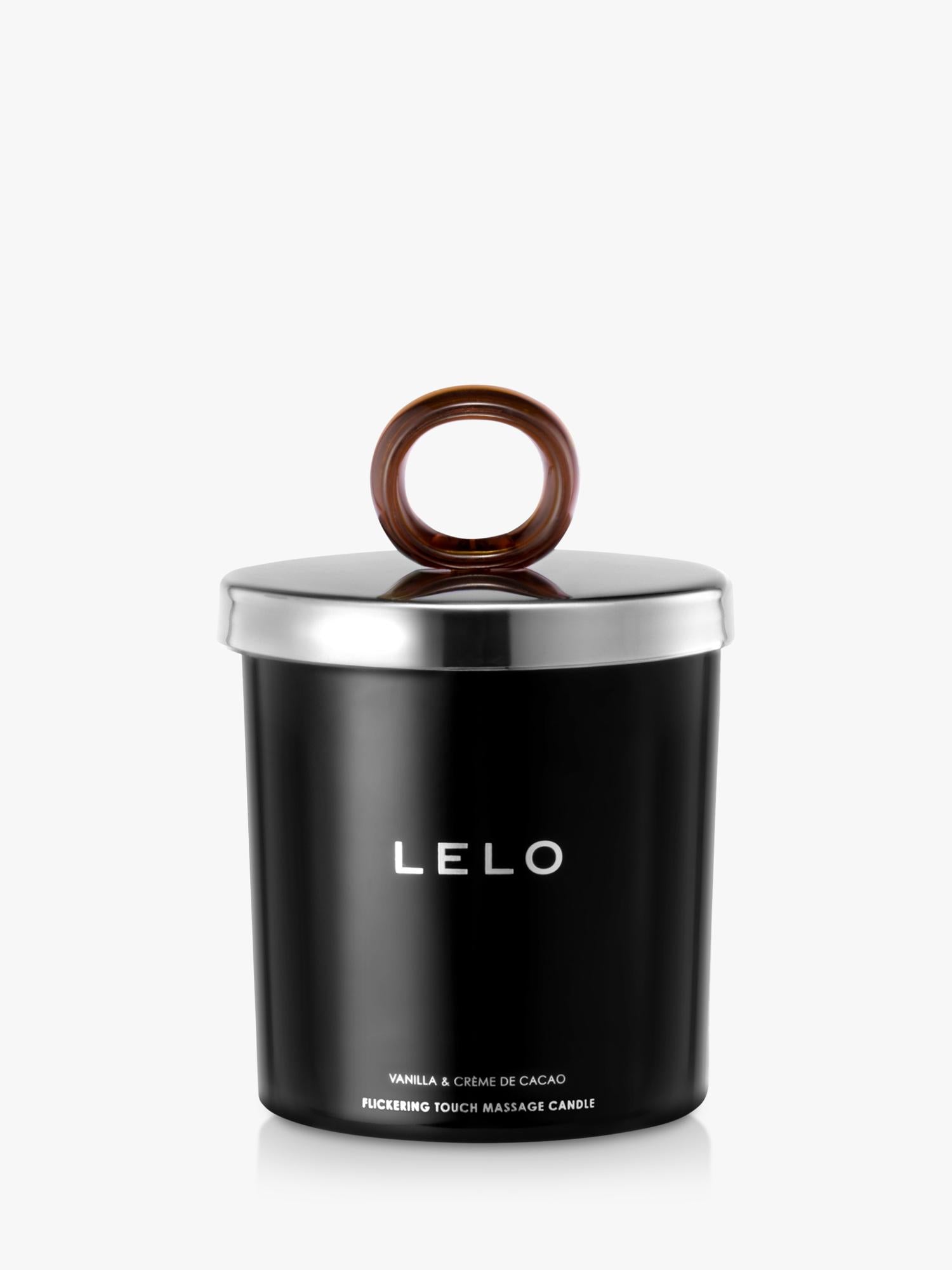 LELO Flickering Touch massage candle black pepper pomegranate 400g, UK version