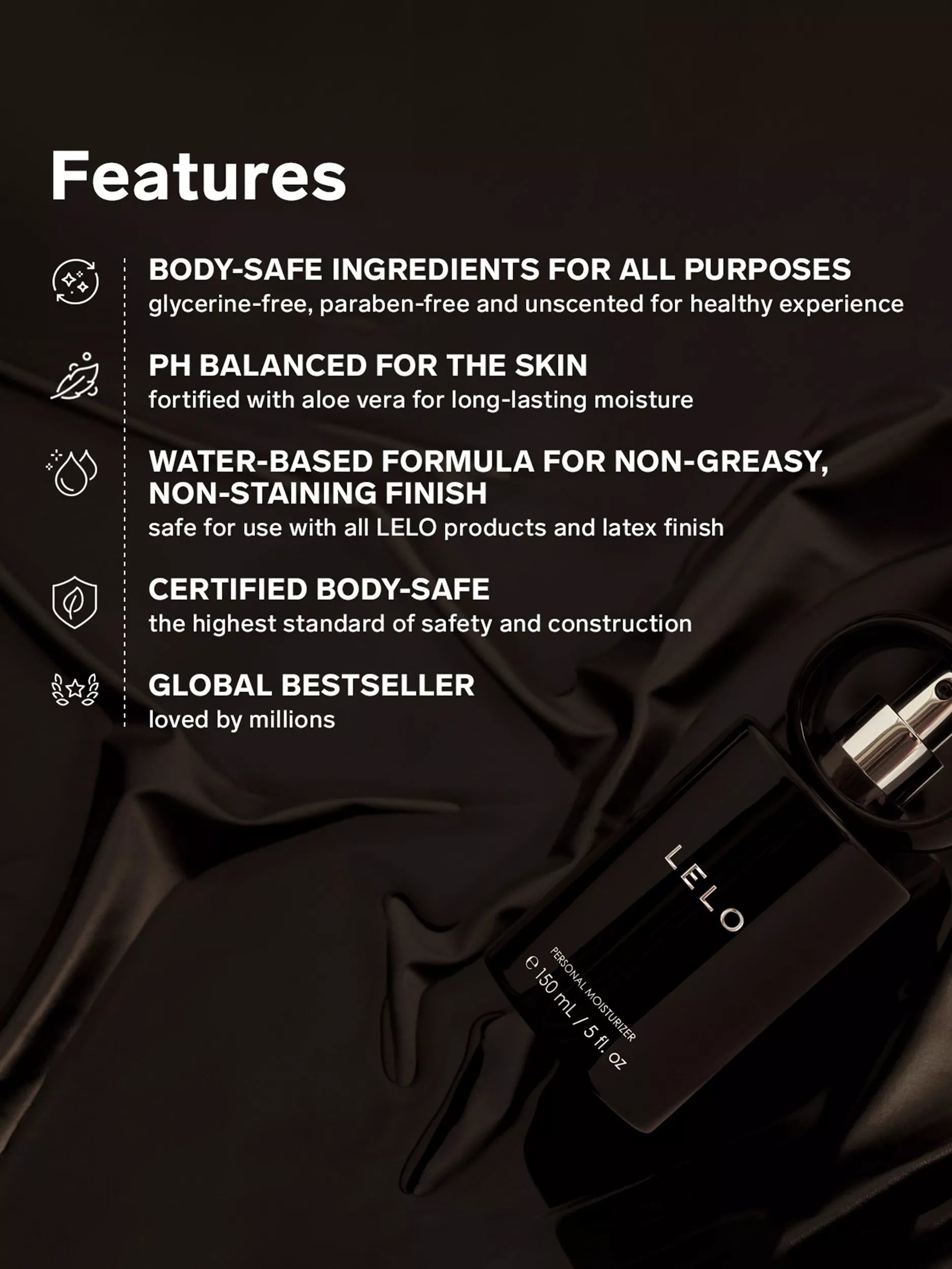 LELO Personal Moisturizer lubricant 150ml, UK version