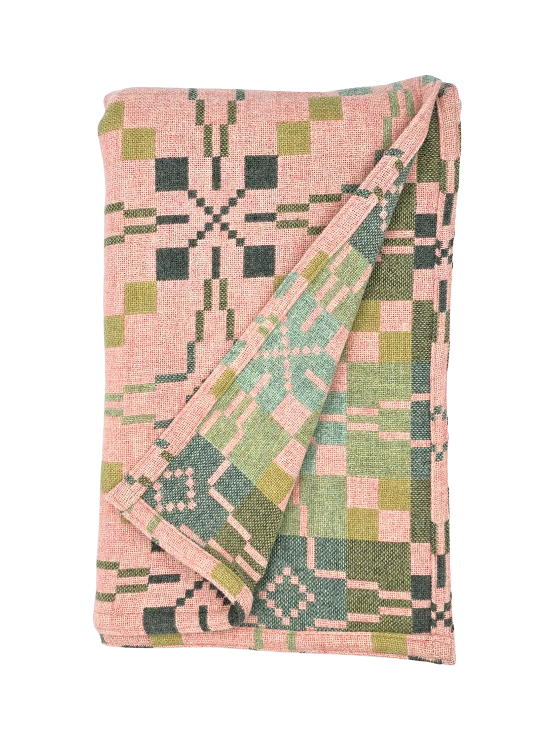 Melin Tregwynt lambswool throw vintage star 200x120cm (British brand)