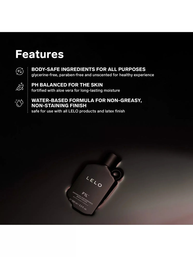 LELO Advanced Performance Moisturizer personal lubricant 100ml, UK version