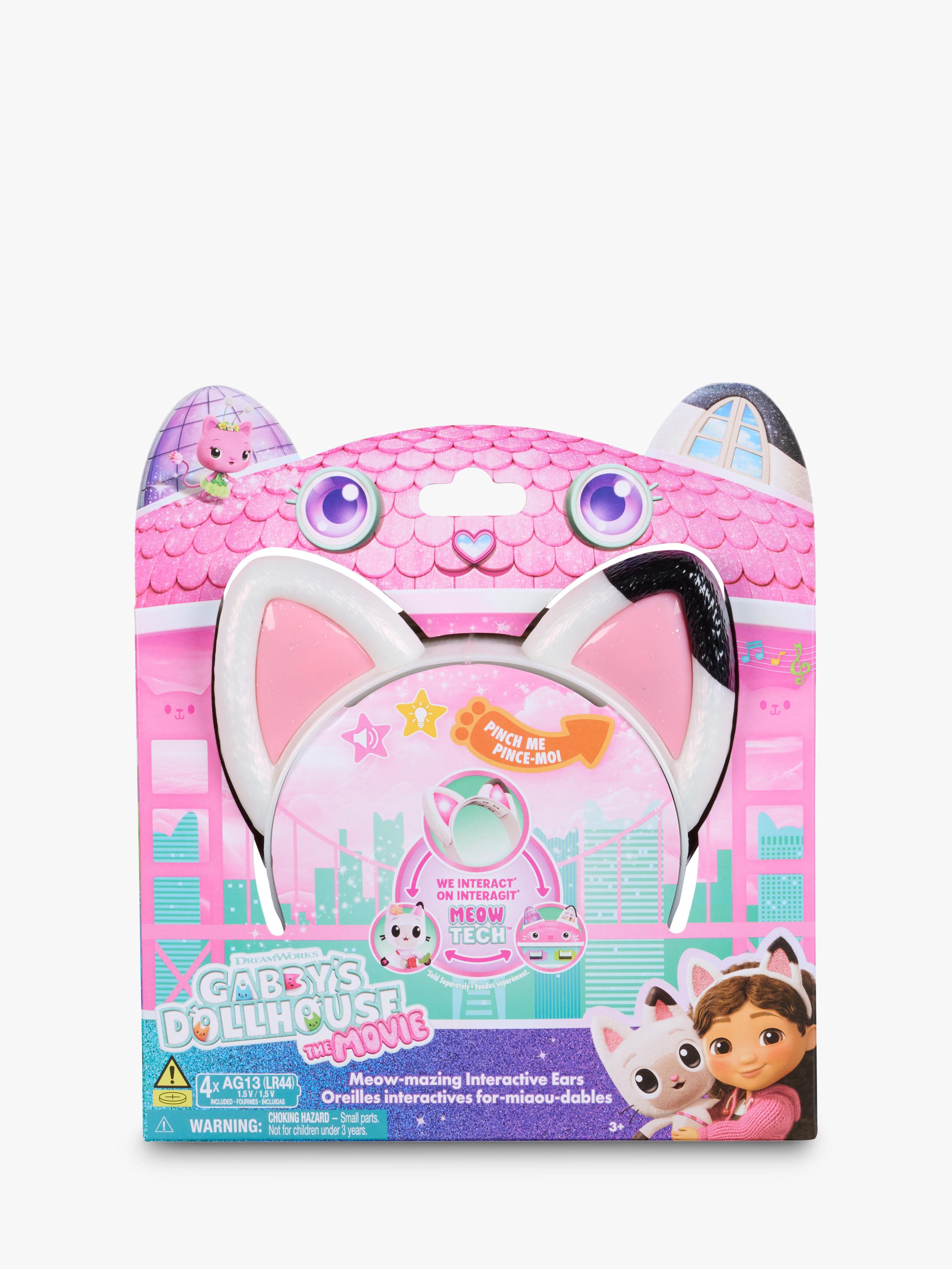 Gabby's Dollhouse interactive ears headband 16.5cm, UK version