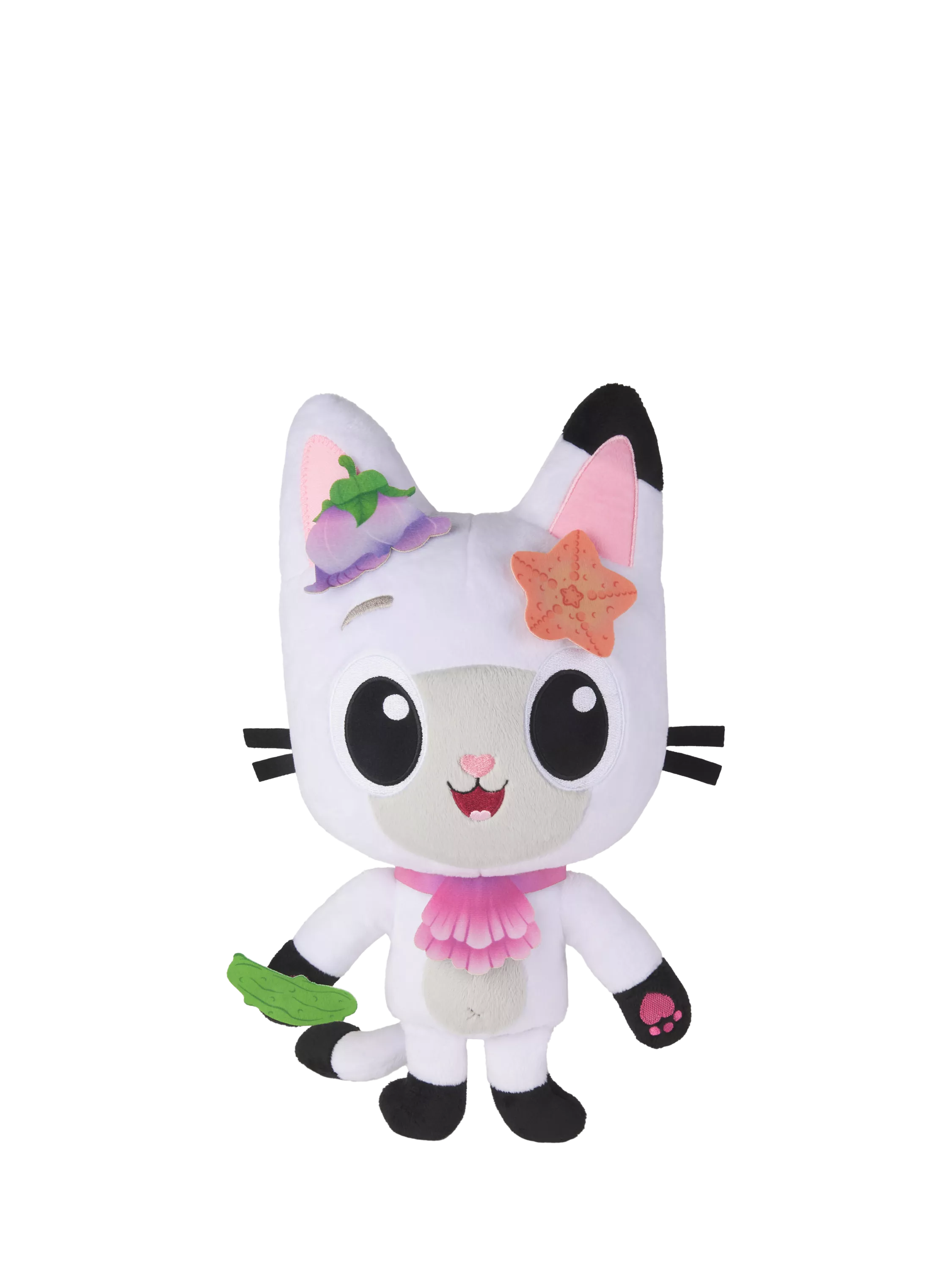 Gabby's Dollhouse Pandy Paws interactive plush toy with sound effects (British brand)