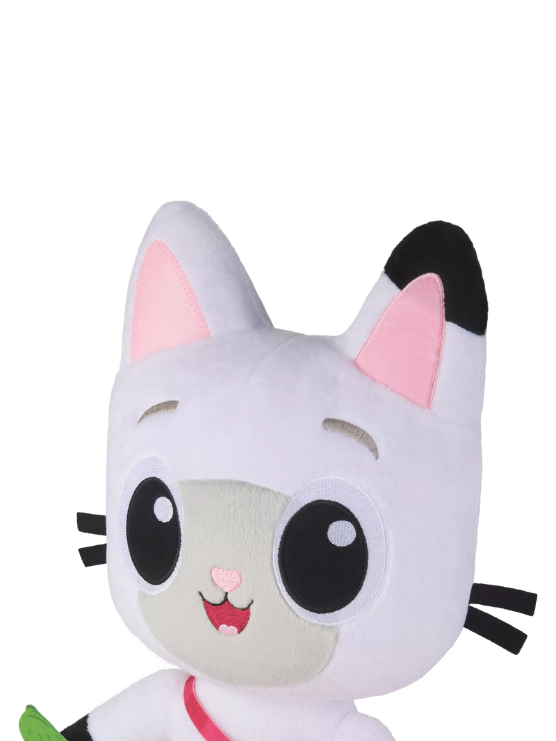 Gabby's Dollhouse Pandy Paws interactive plush toy with sound effects (British brand)