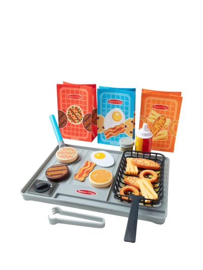 John Lewis Melissa & Doug Colour Reveal Flip & Fry Grill Playset- Buy online at McGrocer