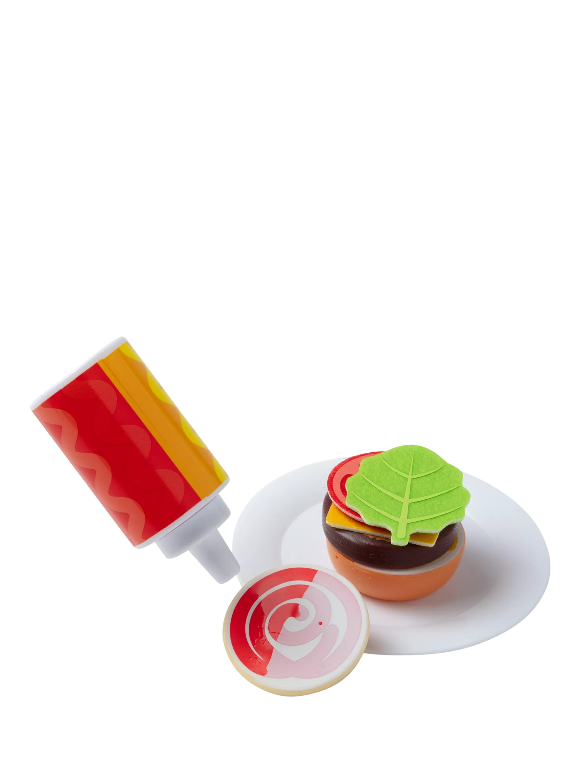 Melissa & Doug colour reveal grill playset with play food - British product