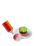 Melissa & Doug colour reveal grill playset with play food - British product