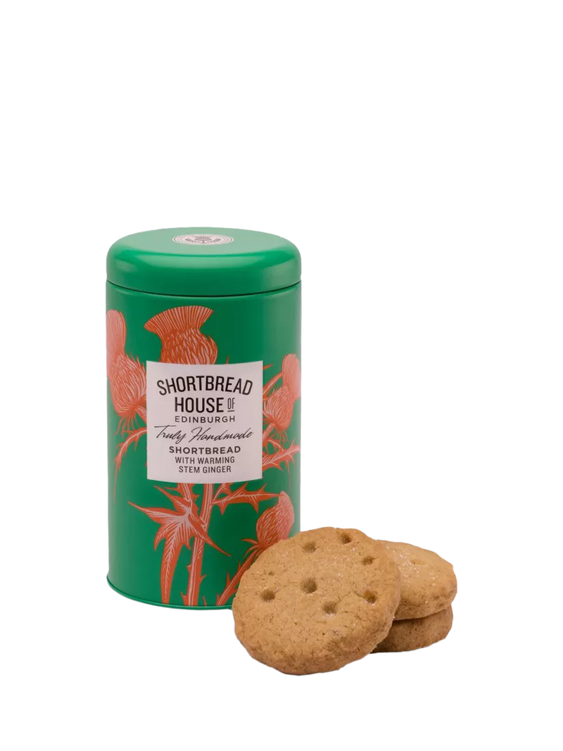 Shortbread House of Edinburgh stem ginger shortbread 140g, UK version