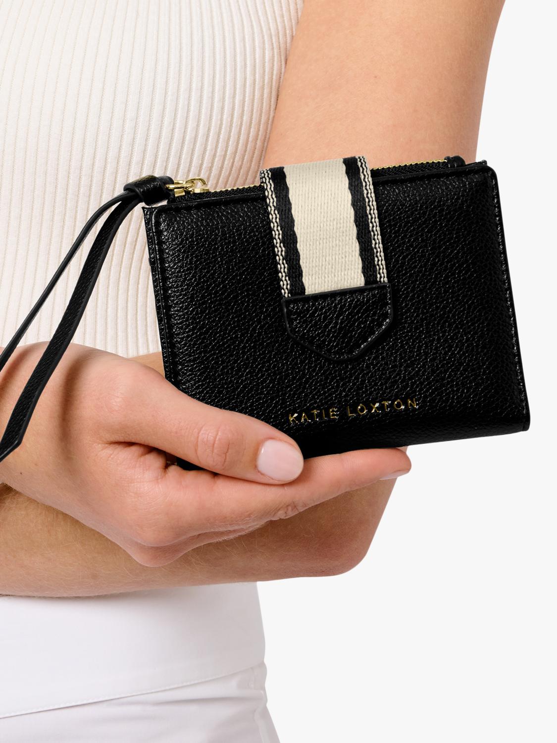 Katie Loxton Hallie Purse black canvas strap (British brand)