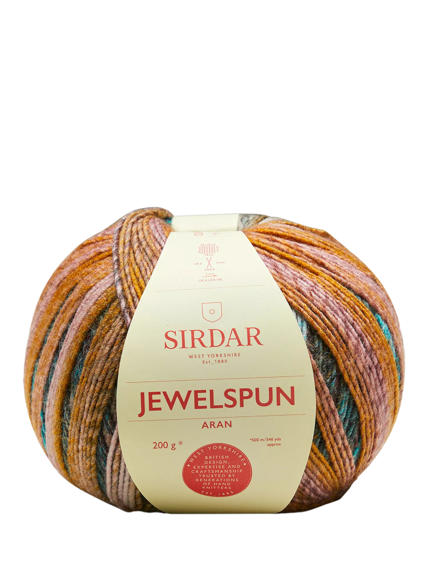 Sirdar Jewelspun Aran yarn 200g, UK version