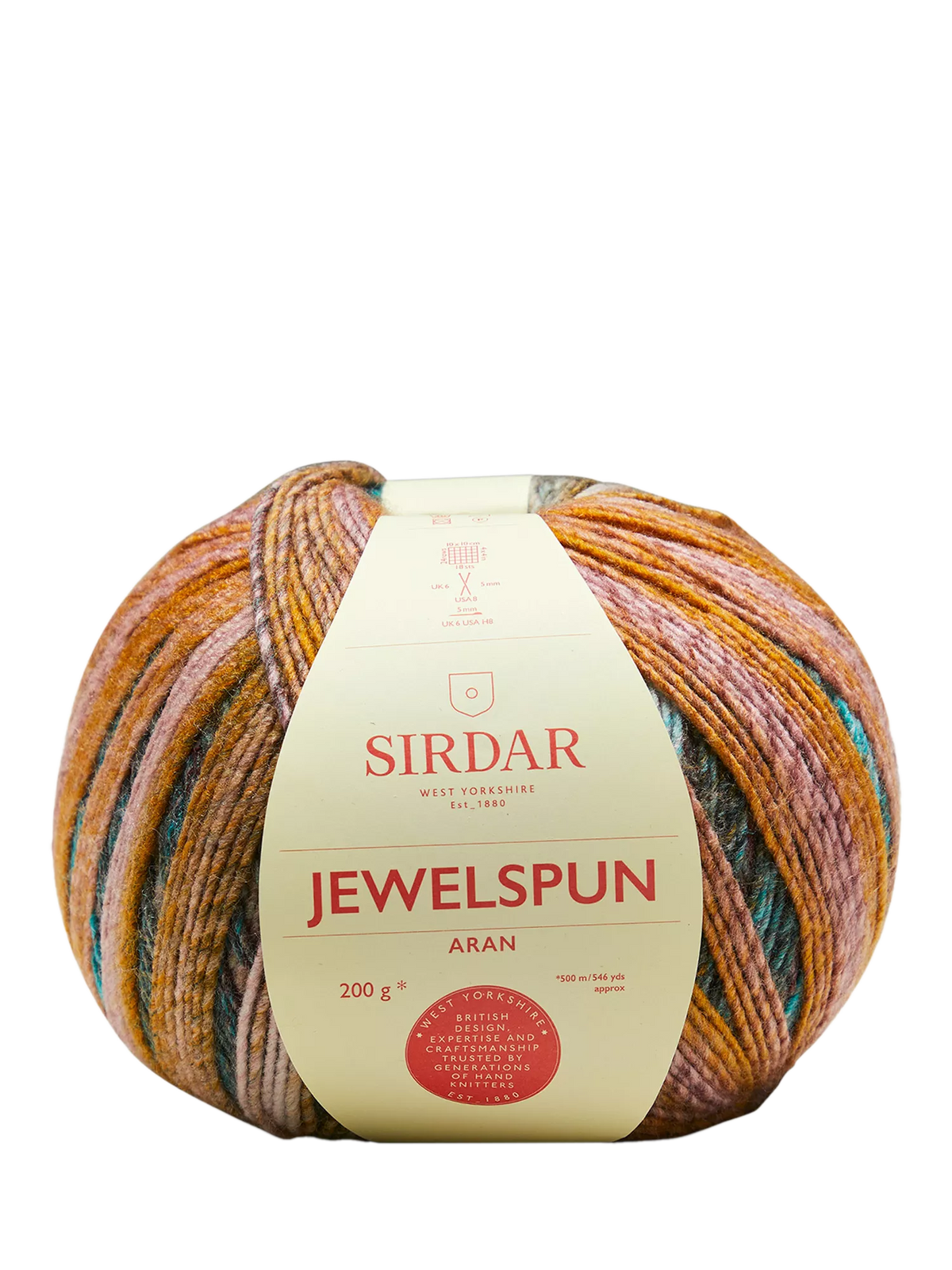 Sirdar Jewelspun Aran yarn 200g, UK version