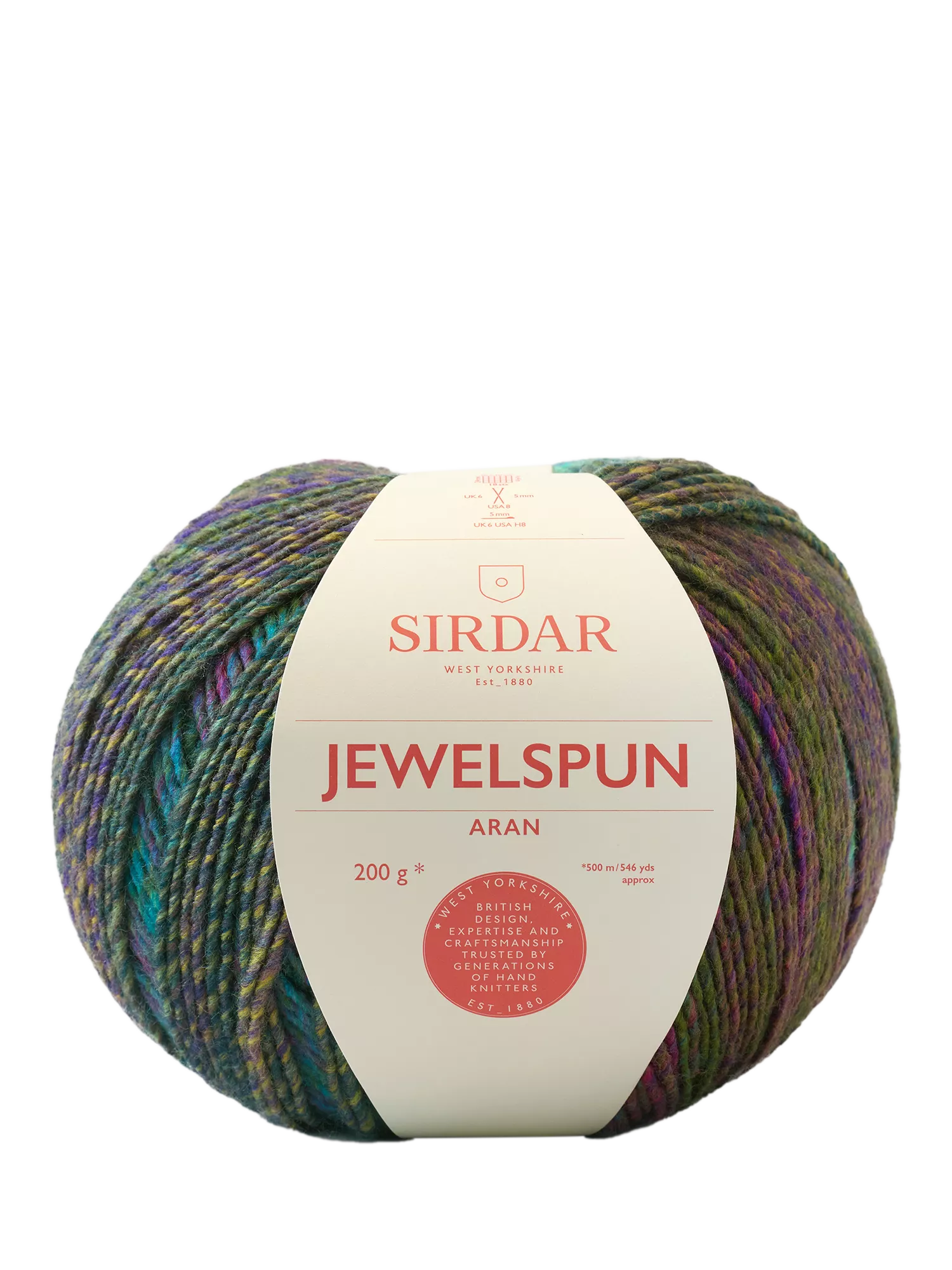 Sirdar Jewelspun Aran Knitting and Crochet Yarn 200g