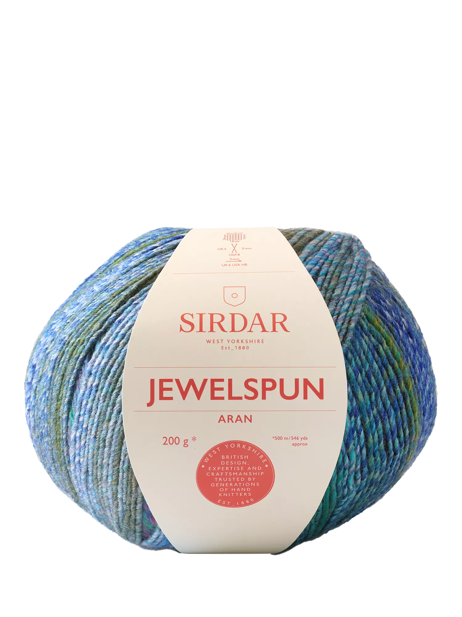 Sirdar Jewelspun Aran Knitting and Crochet Yarn 200g