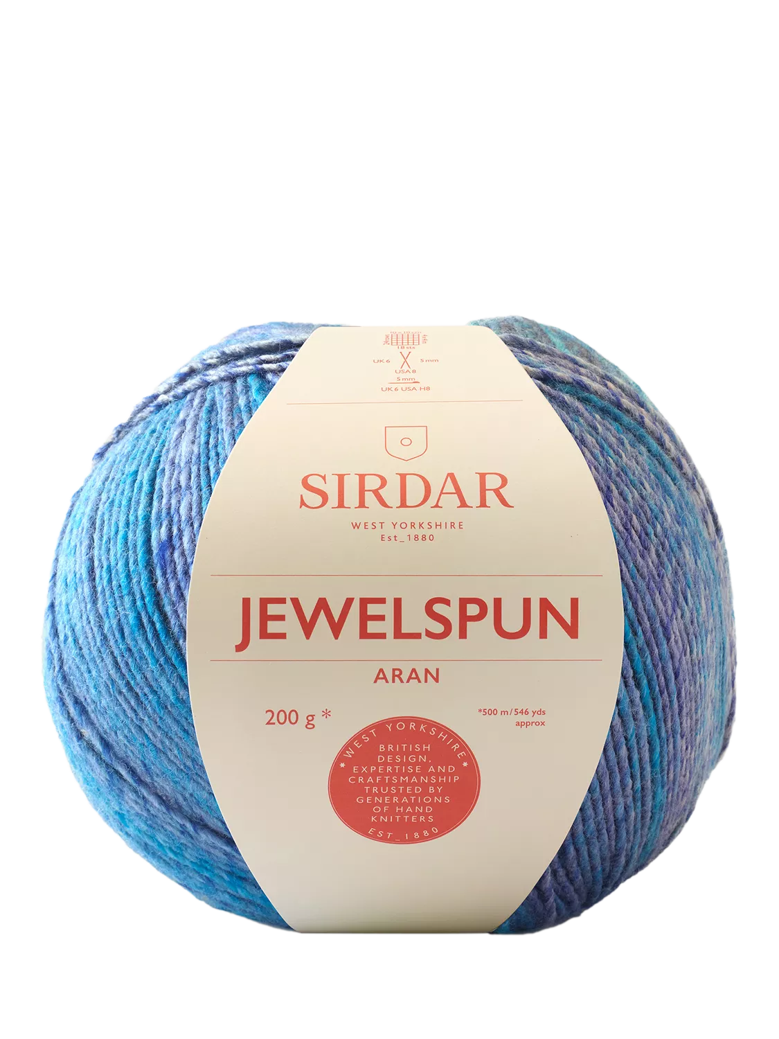 Sirdar Jewelspun Aran Knitting and Crochet Yarn 200g