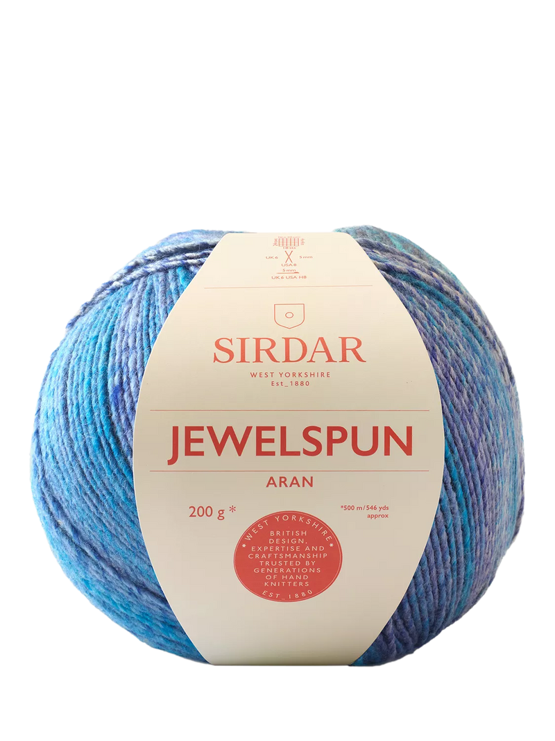 Sirdar Jewelspun Aran Knitting and Crochet Yarn 200g