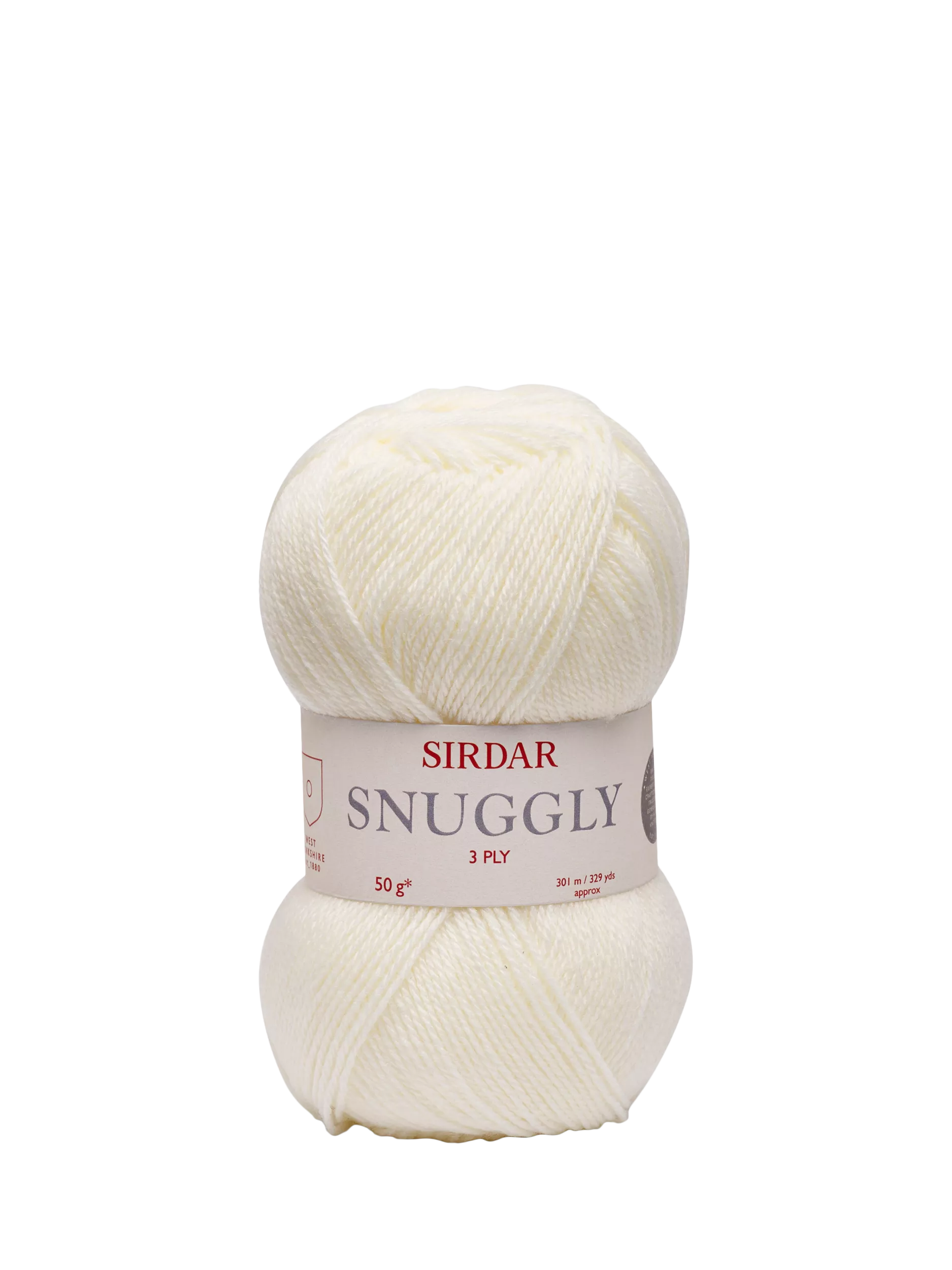 Sirdar Snuggly 3 ply knitting yarn 50g (British brand)